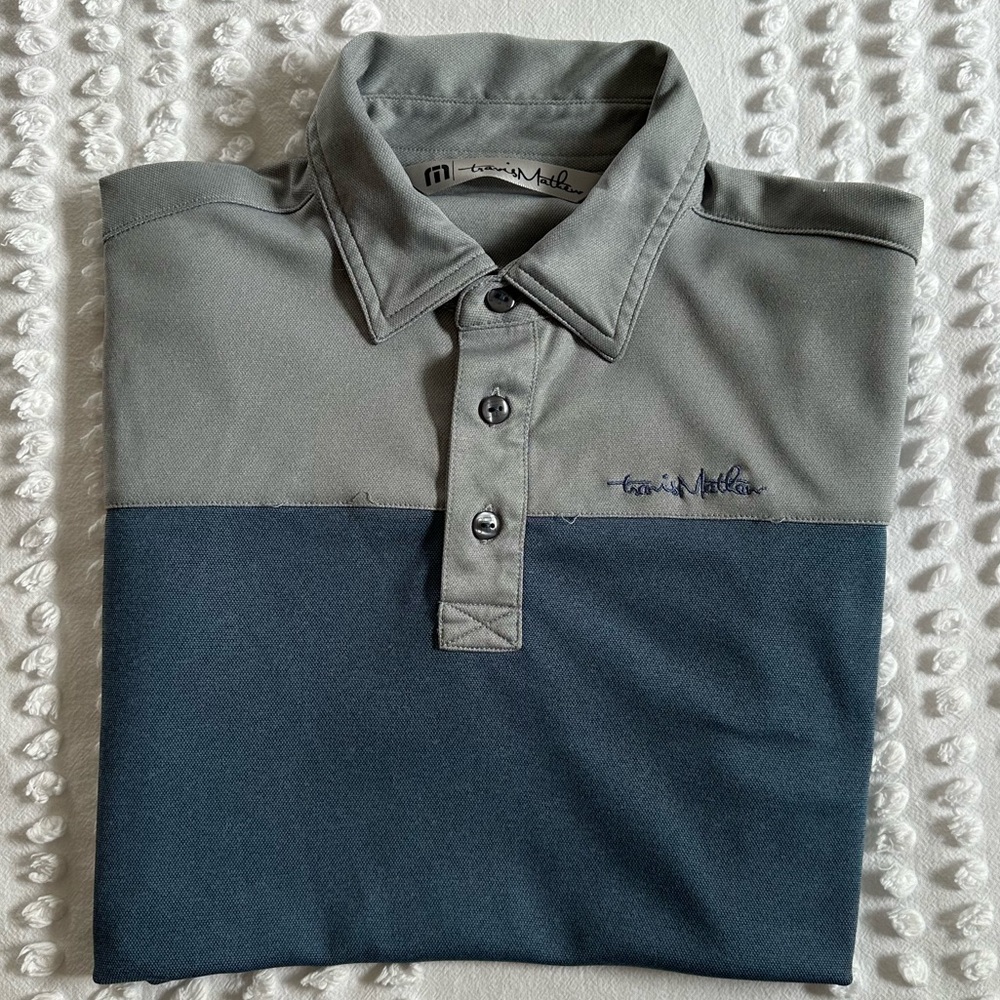 Boys Medium Travis Mathew Polo